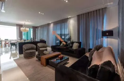 Lindo apartamento mobiliado no anália franco , 4 suítes , 5 vagas , depósito privativo ,lazer completo, varanda gourmet