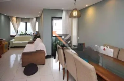 Apartamento 110m² 3 suítes 4 wcs dependência de empregada completa 2 vagas