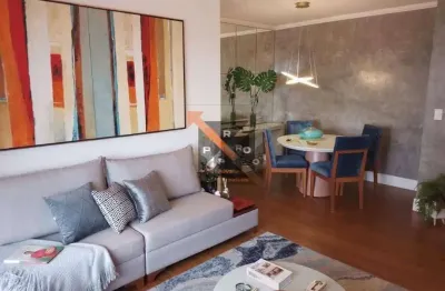 Lindo apartamento no belém  todo  mobiliado, 106m² 3 dormitórios sendo 1 suíte 2 vagas