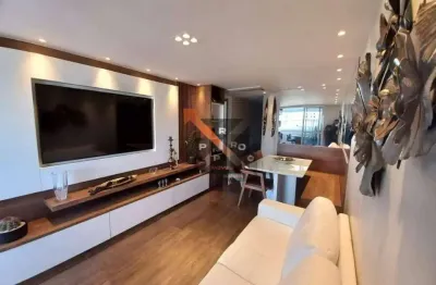 Caza mooca fino acabamento- varanda gourmet mobiliado 70m² - 2 quartos, 1 suíte, 2 vagas e depósito - lazer