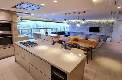 Altez ipiranga - mobiliado - fino acabamento - vista espetacular - 162m² 3 suítes - 2 vagas + depósito - metrô alto do ipiranga