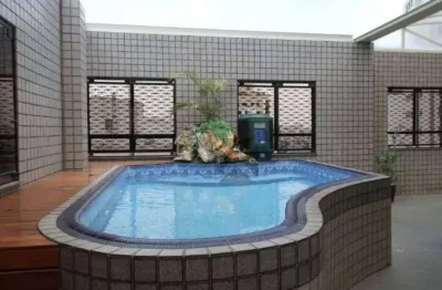 Cobertura jardim da saúde -320m² piscina privativa-área gourmet com churrasqueira - 3 suítes -4 vagas
