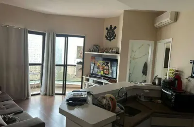 Apto 1 dorm 1 vaga + depósito-serviço de limpeza quarto diário-sacada-piscina-morumbi