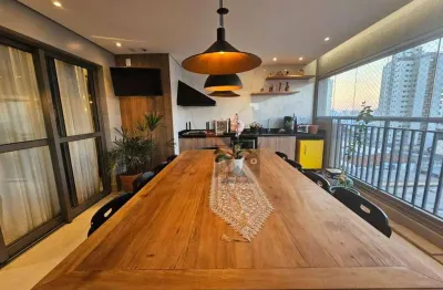 Lindo apartamento na mooca - 03 suítes - varanda gourmet - 02 vagas