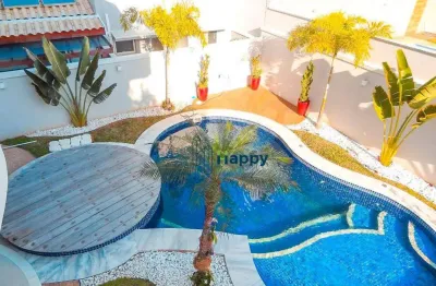 Casa com 3 dormitórios à venda, 450 m² por r$ 3.300.000,00 - residencial villa lobos - paulínia/sp