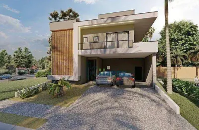 Casa à venda, 305 m² por r$ 2.490.000,00 - santorini residencial club - paulínia/sp