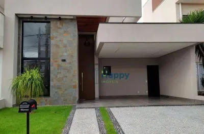 Casa com 3 dormitórios à venda, 173 m² por r$ 1.490.000,00 - condomínio reserva real - paulínia/sp