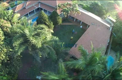 Chácara com 5 dormitórios à venda, 2000 m² por r$ 2.390.000 - parque da represa - paulínia/sp
