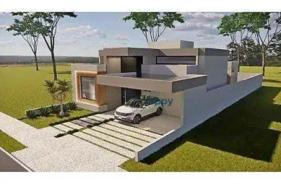 Casa à venda, 196 m² por r$ 1.990.000,00 - santorini residencial club - paulínia/sp