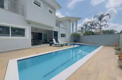 Casa com 4 dormitórios à venda, 347 m² por r$ 2.390.000,00 - condomínio residencial athenas - paulínia/sp