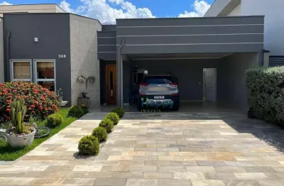 Casa com 3 dormitórios à venda, 200 m² por r$ 1.030.000,00 - condomínio residencial raízes - paulínia/sp