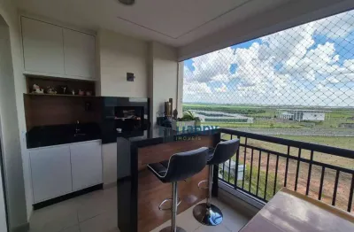 Apartamento com 3 dormitórios à venda, 86 m² por r$ 890.000,00 - residencial art&life - paulínia/sp