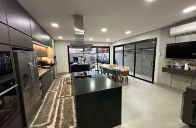 Casa com 4 dormitórios à venda, 266 m² por r$ 2.590.000 - residencial villa lobos - paulínia/sp