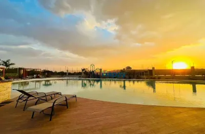 Terreno à venda, 330 m² por r$ 650.000,00 - condomínio santorini residencial club - paulínia/sp