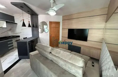 Apartamento com 2 dormitórios, 46 m² - venda por r$ 360.000,00 ou aluguel por r$ 3.273,46/mês - condomínio reserva joão aranha - paulínia/sp