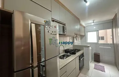 Apartamento com 2 dormitórios à venda, 61 m² por r$ 520.000 - residencial paris - paulínia/sp