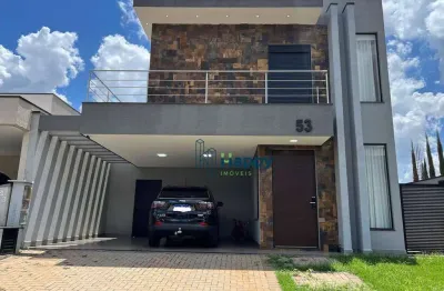 Sobrado com 3 suítes à venda, 222 m² por r$ 1.900.000 - condomínio residencial club portinari - paulínia/sp