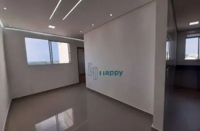 Apartamento com 2 dormitórios para alugar, 45 m² por r$ 2.575,00/mês - parque ponte romana - paulínia/sp