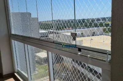 Apartamento com 3 dormitórios para alugar, 80 m² por r$ 4.242/mês - brisa da mata  jatobás - paulínia/sp