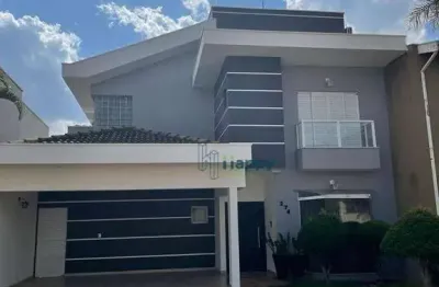 Casa com 3 dormitórios para alugar, 330 m² por r$ 8.745,00/mês - condomínio raizes - paulínia/sp