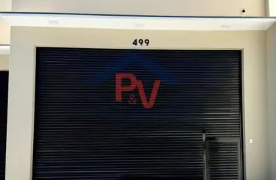 Salão comercial para locação em atibaia, jardim das cerejeiras, 2 banheiros, 6 vagas