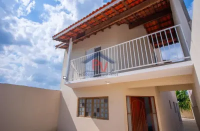 Casa / sobrado para venda em atibaia, nova cerejeira, 4 dormitórios, 2 suítes, 4 banheiros, 2 vagas