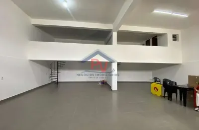 Salão comercial para locação em atibaia, recreio estoril, 3 banheiros