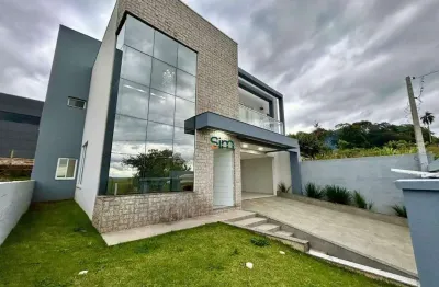 Casa nova de alto padrão para venda no walville em chapecó/sc.
