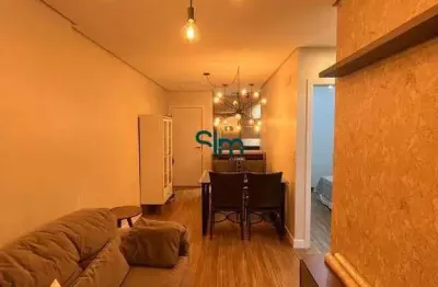 Apartamento mobiliado de 58 m² no centro de chapecó – 1 vaga, 1 banheiro