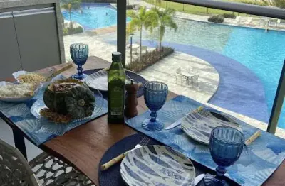 Flat com 2 dormitórios à venda, 75 m² por r$ 1.250.000 - eco resort praia dos carneiros - tamandaré/pe