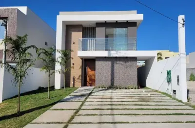 Casa em condomínio fechado com 4 quartos à venda na Rua Sucupió, Abrantes, Camaçari