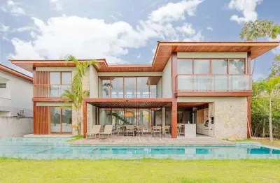 Casa alto luxo em praia do forte com 5|4, 04g e 400m² e terreno de 800m²