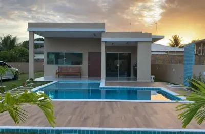 Linda casa moderna em condominio fechado na barra de jacuipe *sua casa dos sonhos: linda casa em condomínio fechado na barra de jacuipe*