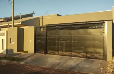 Casa com 3 quartos para alugar na Rua Nedir Ferreira Guedes, Conjunto Habitacional São Deocleciano, São José do Rio Preto