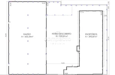 Ponto comercial para alugar na Rua Alberto Sufredini Bertoni, Vila Maceno, São José do Rio Preto