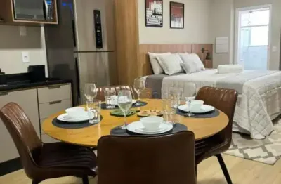 Flat com 1 quarto à venda na Vila São José, São José do Rio Preto 