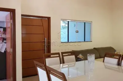 Casa em condomínio fechado com 3 quartos à venda no Residencial Machado I, São José do Rio Preto 