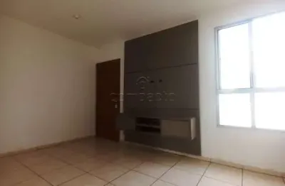 Apartamento com 2 quartos para alugar na Rua Wanderley Libério Telles, Residencial Rio das Flores, São José do Rio Preto