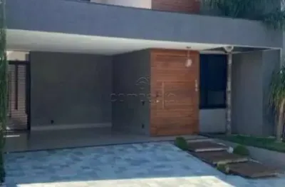 Casa em condomínio fechado com 3 quartos à venda no Ideal Life Ecolazer Residence, São José do Rio Preto 