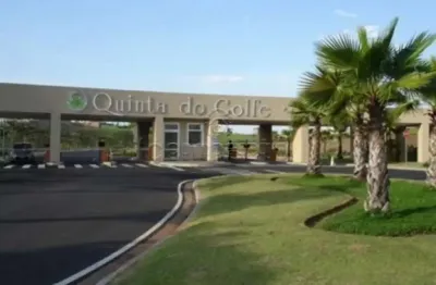Terreno em condomínio fechado - quinta do golfe residencial