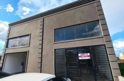 Salão comercial com mezanino para alugar - 131,84m² - parque residencial nature i