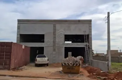 Salão comercial com mezanino para alugar - 262,57m² - parque residencial nature i
