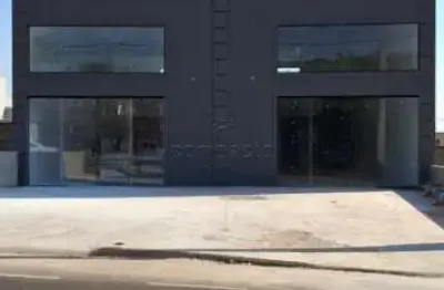 Salão comercial com mezanino para alugar - 262,57m² - parque residencial nature i