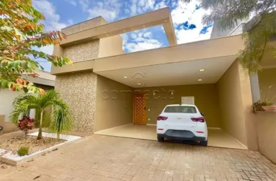 Linda e ampla casa em condomínio fechado com 03 quartos e piscina para locação