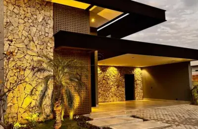 Casa alto padrão à venda com 3 suítes no village damh iv - mirassol