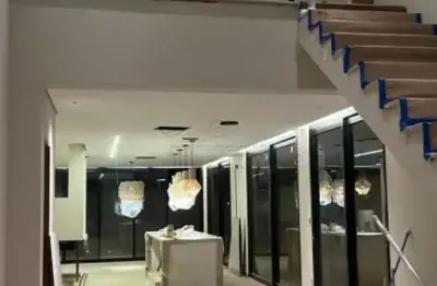 Casa sobrado à venda 3 quartos, condomínio terras alphaville mirassol