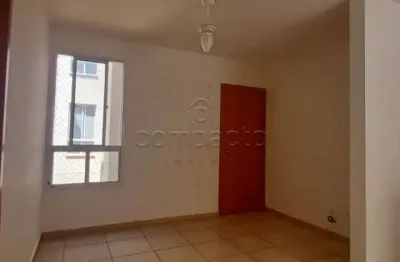 Apartamento com 2 quartos para alugar na Avenida Luiz Martins Filho (Esquina Com Rua Santina Ferreira Cruz), Parque das Amoras II, São José do Rio Preto