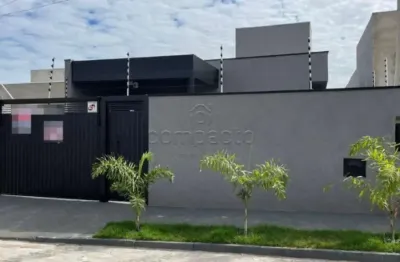 Casa nova à venda com 3 quartos (1 suíte) - vila madalena, são josé do rio preto/sp