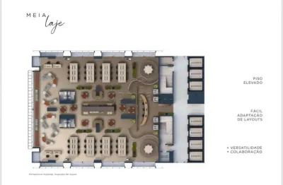 Ponto comercial para alugar na Avenida José Munia, Jardim Redentor, São José do Rio Preto