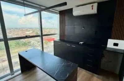 Alugo sala comercial na augusto montenegro, toda reformada no ed. parque office